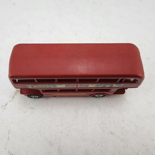 Budgie Toy London Transport Bus Double Decker Red Diecast Routemaster 64 Seater