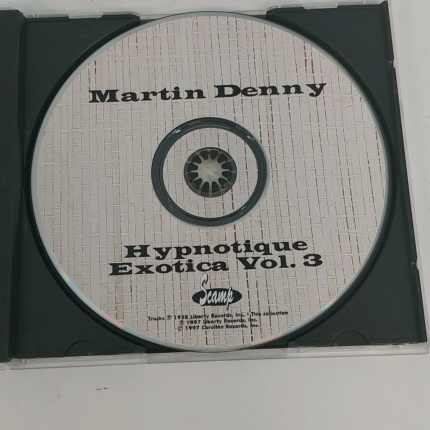 Martin Denny Hypnotique / Exotica Vol. III CD 1997 Scamp Stereo Lounge