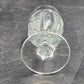 7 Cordial Shot Glasses Clear Pedestal Early American Pattern Glass Assorted 4"