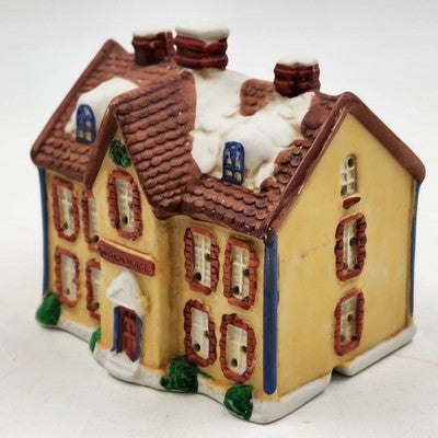 Mansion House Christmas Victorian Village National Decoration 1991 No Light