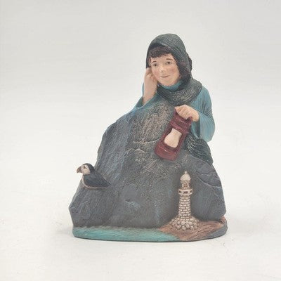 Keepers Of The Light Sculpture 6.5"h by Tom Snyder 1998 Dave Grossman Creations