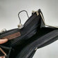Gino Aldrovandi Black Sparkly Evening Purse with Rhinestones Shoulder Bag 10"x6"