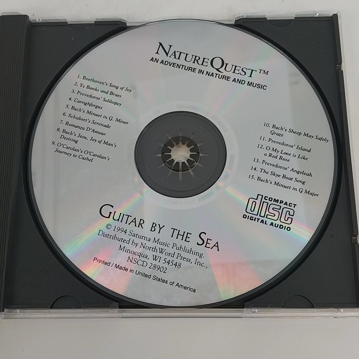 NatureQuest Midnight Fire Guitar by the Sea Guitar Reflections 3 CD Relaxation