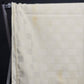 White Rectangle Tablecloth with Windowpane Checkered Striped Pattern 52"x70"