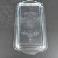 Anchor Hocking Fire-King Sapphire Blue Philbe Refrigerator Dish 1 Qt w Lid Vtg