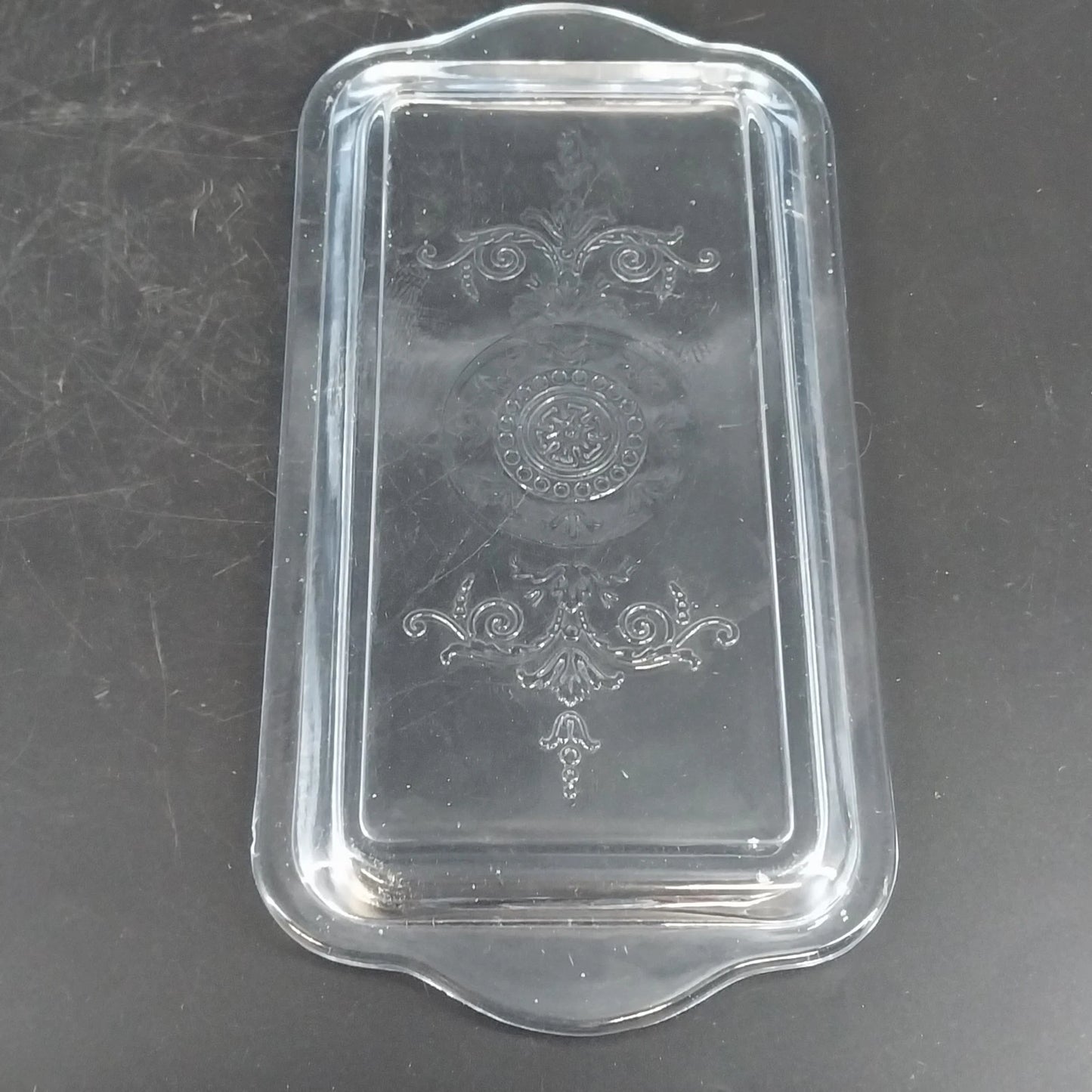 Anchor Hocking Fire-King Sapphire Blue Philbe Refrigerator Dish 1 Qt w Lid Vtg