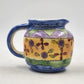 Sango Sweet Shoppe Creamer 14 oz Sue Zipkin Ceramic 4" Bright Colorful Floral