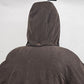 Mackintosh Brown Hooded Winter Coat Long Sleeve Parka Removeable Hood Vintage