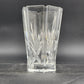 Gorham Avon Lead Crystal Vase 6.5” Clear Cut Crystal Hexagon Design Vtg 1987 USA