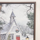 Kirklands Lighted Church Canvas Print Susan Rios Winter Scene