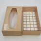 Rubbermaid Plastic Tissue Box Cover 2939 Tan Atomic Starburst 10.5" MCM Vtg