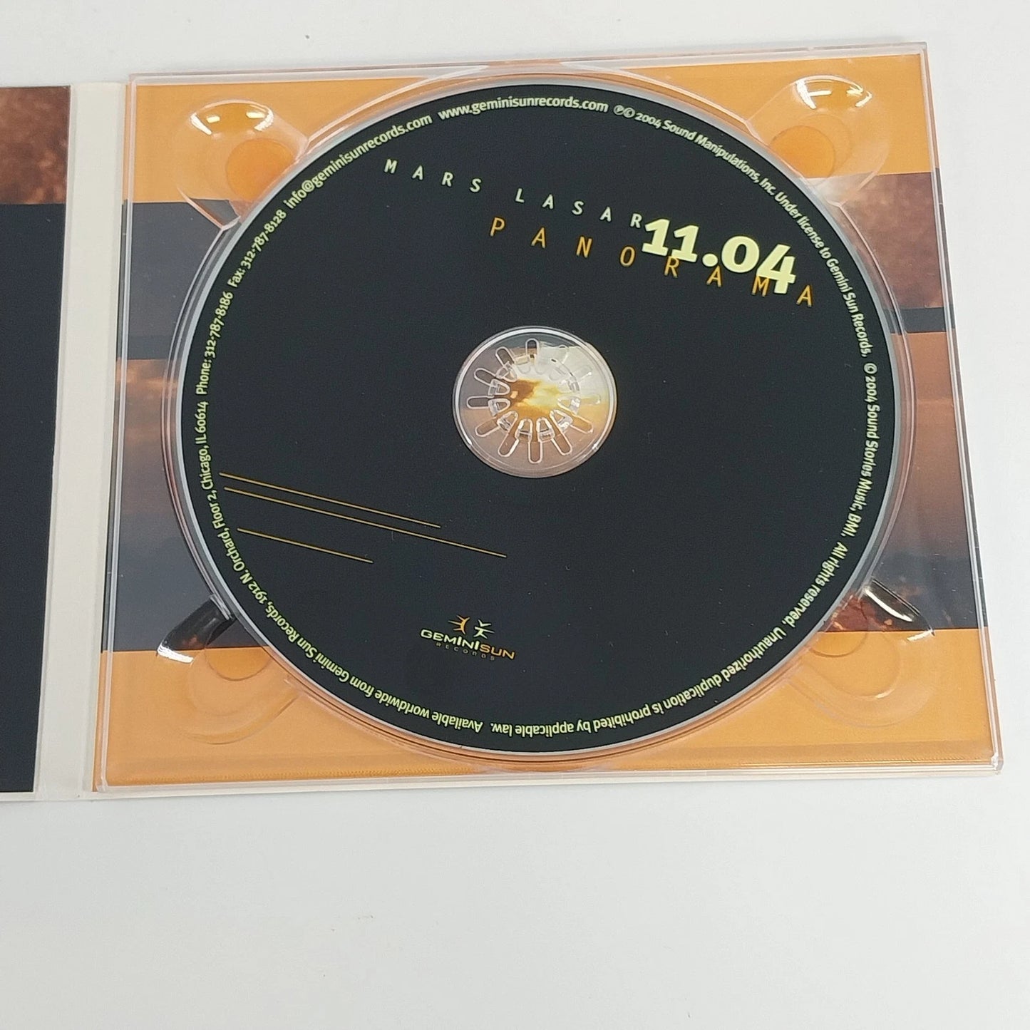 Mars Lasar Panorama 11.04 CD 2004 Gemini Sun New Age Ambient Instrumental