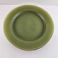 6 Pc Plastic Plates Outdoor Picnic Camping Dishes Green 9.75" Lunch Dinner