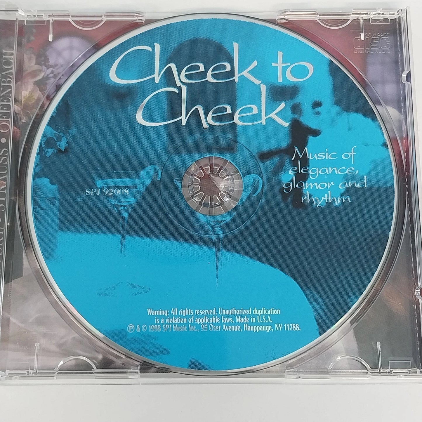 Cheek To Cheek Musical Moods CD Classical Ballroom Waltz Instrumental 1998 Vtg