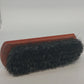 National Shoe Polisher No. 70 Wood Black Horsehair Shine Brush 6¾" USA Vintage