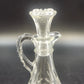 Anchor Hocking Early American PresCut Star of David Glass Cruet Stopper 7.75"x3"