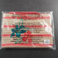 Vera Bradley Coral Straw Wristlet Rain Forest Lily Zip Pouch 10x7 Cosmetic Bag