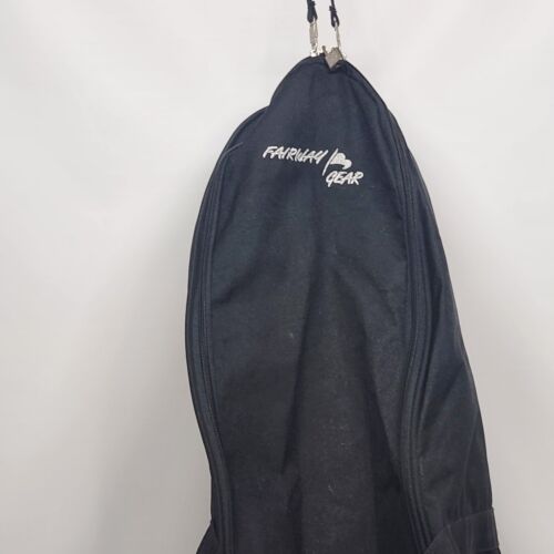 Black Fairway Gear Gold Club Travel Bag Luggage 50 Inch Long Strap Zipper