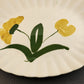 Southern Potteries Blue Ridge Pattern Yellow Flower Hand Paint 12"Oval Platter