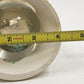 Anchor Hocking Milk Glass Bud Vase Stars & Bars Snowflake 9"