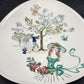 Modern Triangular Figural Lunch Plate Rosenthal Signed Bele Bachem Germany 1960s