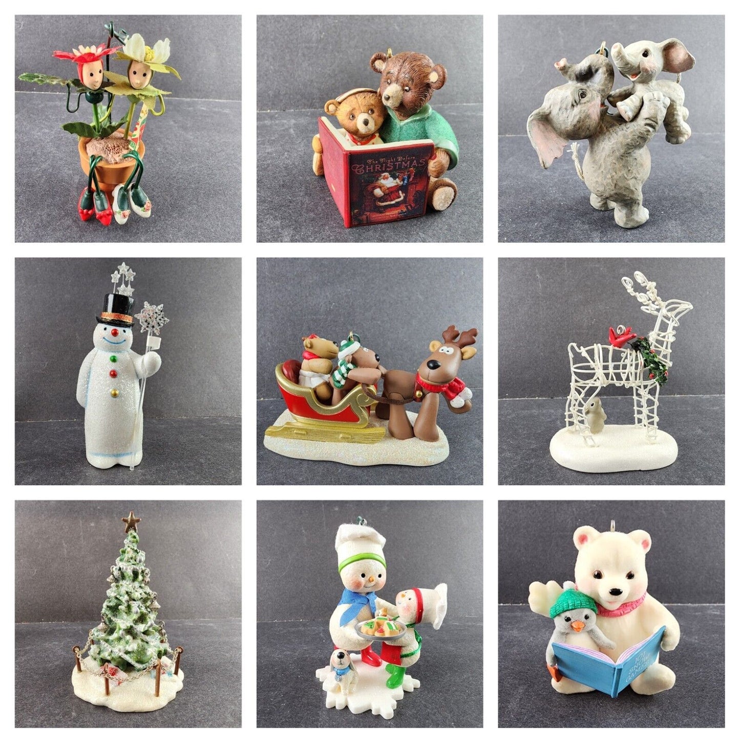 Hallmark Keepsake Edition Christmas Ornaments Medium Various Designs 2006-2009