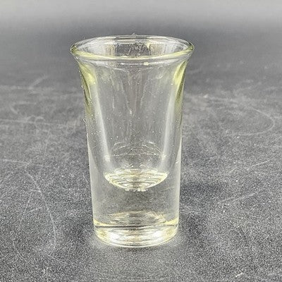 3 Anchor Hocking Flared Top Clear Shot Glass 3"x1.75" w Weighted Bottom Barware