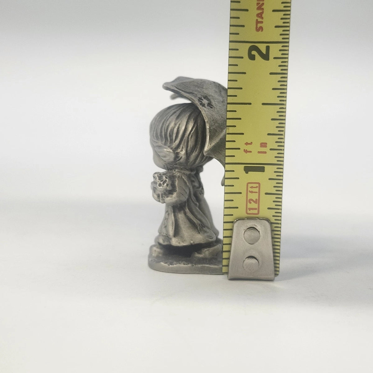 Hallmark Little Gallery Betsey Clark Kids Umbrella Fine Pewter Figurine 1977 Vtg