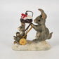 Silvestri Charming Tails Christmas Stroll Dean Griff 1990s Mouse Figurine China
