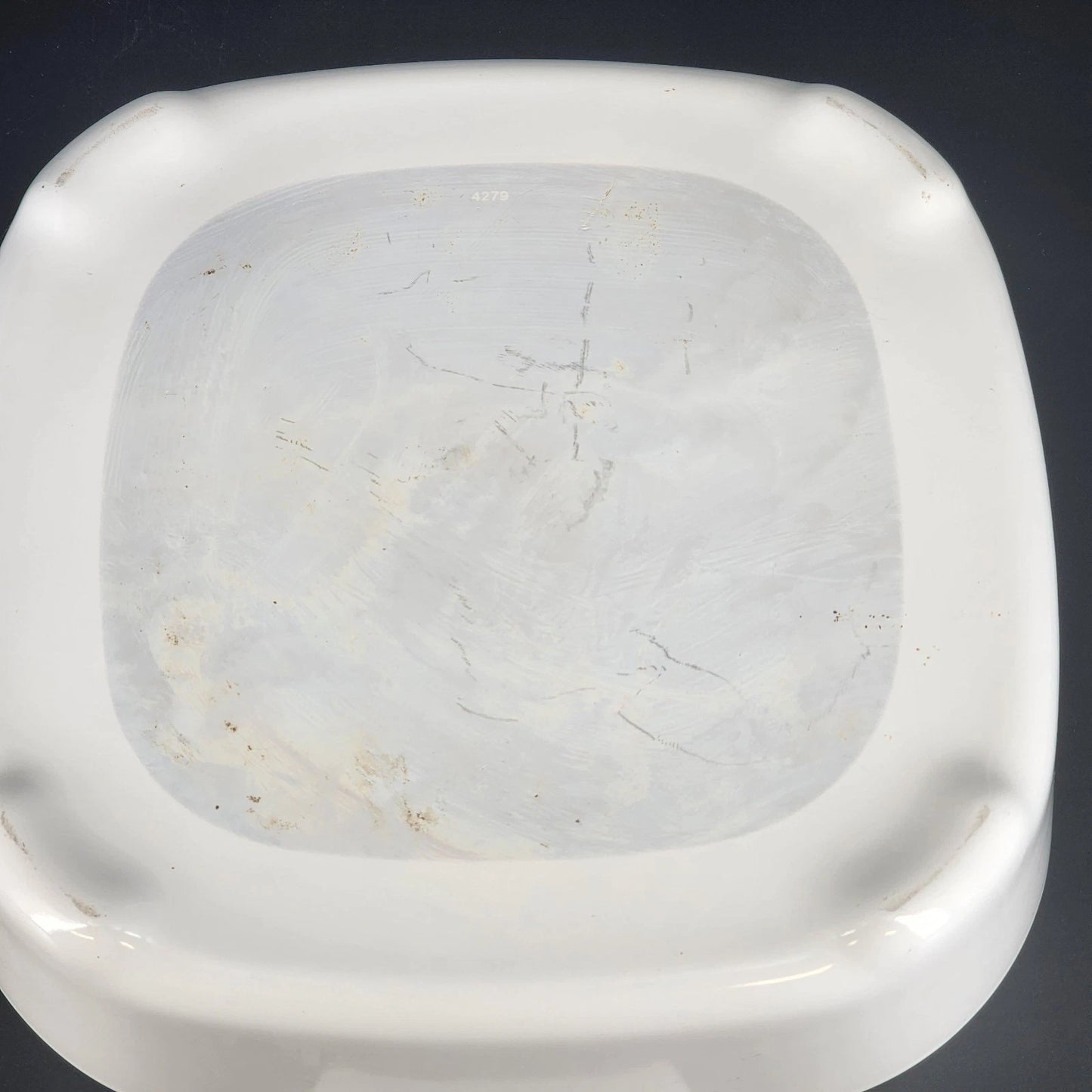CorningWare MW-A-10 Microwave Browning Dish Skillet 10" with Pyrex A12C Lid Vtg