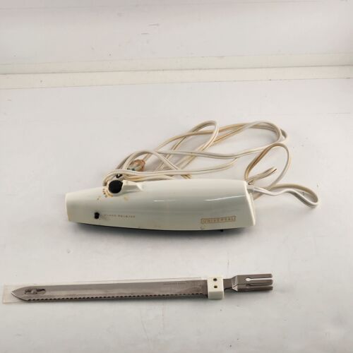 GE Universal Electric Slicing Knife Model 15UK-1 in Case 1960 Tested and Works