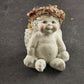 4 Dreamsicles Angel Cherub Figurines Cast Art 2 Praying Wildflower & Bright Eyes