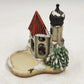 Goebel Hummel HUM 2134 Wintertime Duet Chapel Votive Music Box Exclusive Edition