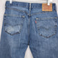 Levi’s 505 Men's Jeans Blue Denim 32x30 Regular Fit Straight Leg Classic Zip Fly