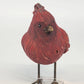 Lifestyle Design Plume Collection Cardinal Bird Figurine Red Porcelain 4.5" Vtg