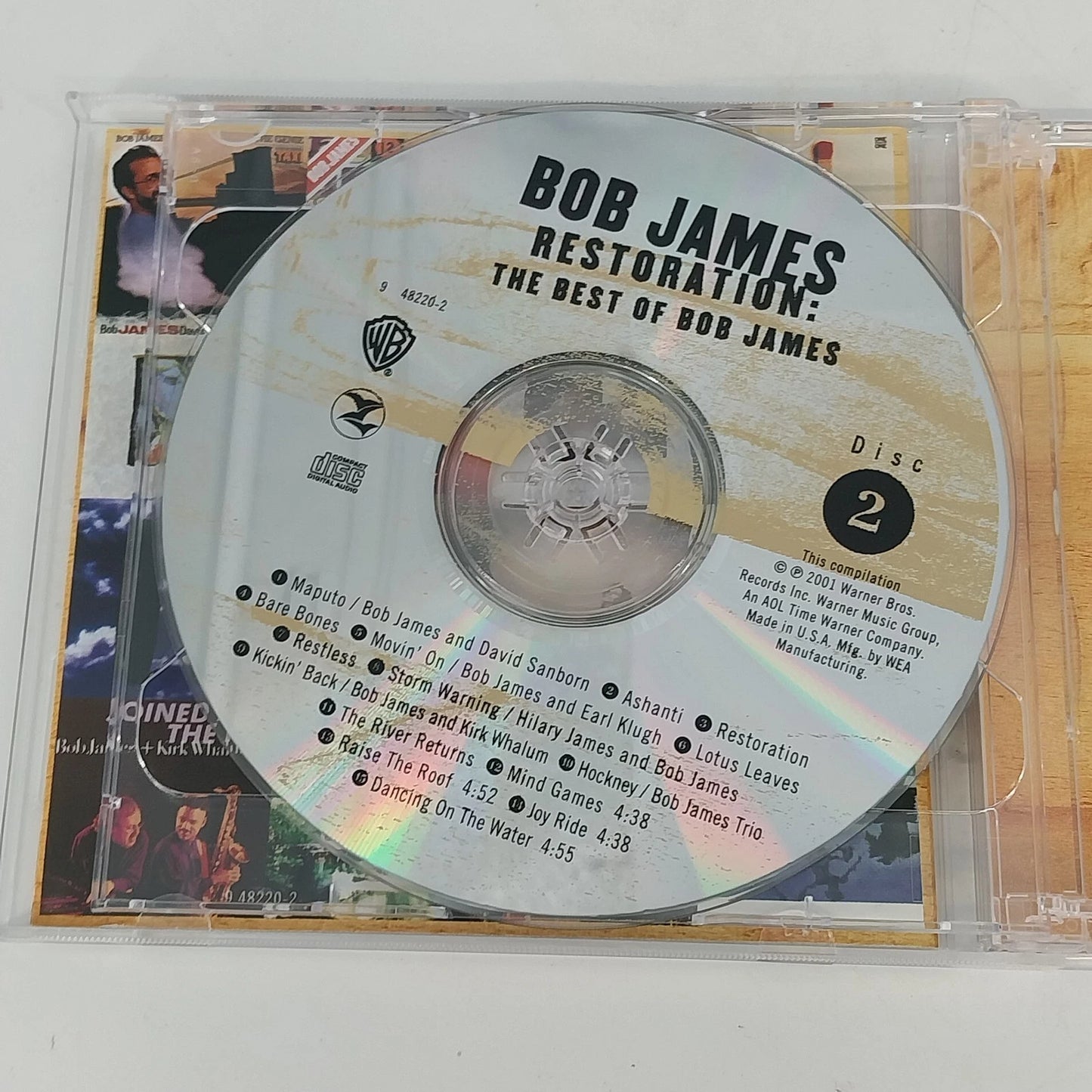 Bob James Restoration The Best Of Bob James 2 CD 2001 Jazz Fusion Greatest Hits