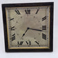 Tiffany & Co Sterling 925 Case Antique Travel Desk Clock Square 8 Day Movement
