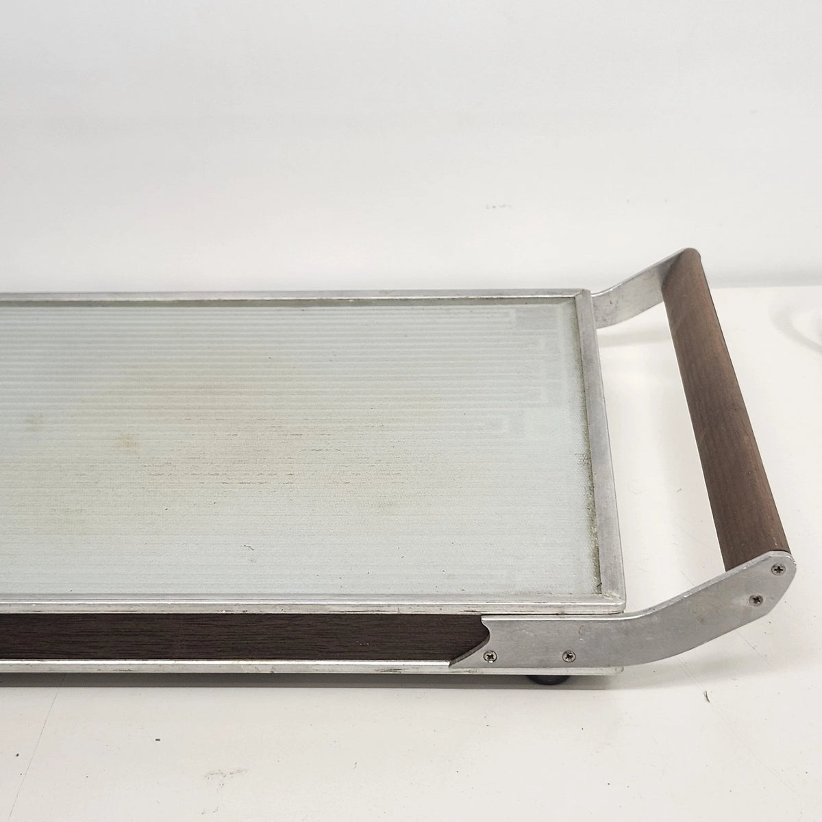 Salton Cosmopolitan H-132 Electric Food Warmer Glass Tray 23.5" MCM USA