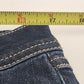 W62 Signature Fit Skinny Boot Cut Blue Denim Jeans Pants Dark Wash Size 14S NWT