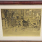 Lionel Barrymore Talio Chrome Framed Venice Prints Set of 4 Signed