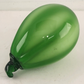 Art Glass Green Melon Green Stem Hand Crafted Decorative Vegetable 5.25" Long