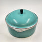 Club Aluminum 4 Qt Dutch Oven Turquoise 10" Stock Pot w/ Lid Vintage 1960s