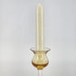 5 Lenox Color Gems Crystal Candlesticks Multi-Color Long Stem w Candles NIB NOS