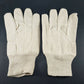 12 pr Mens Large Canvas Gloves 8 oz Cotton Blend Knit Wrist West Chester 708K