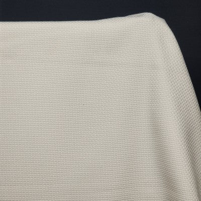 Beige Tablecloth Table Cover with Waffle Woven Weave Pattern Polyester 58" x 82"