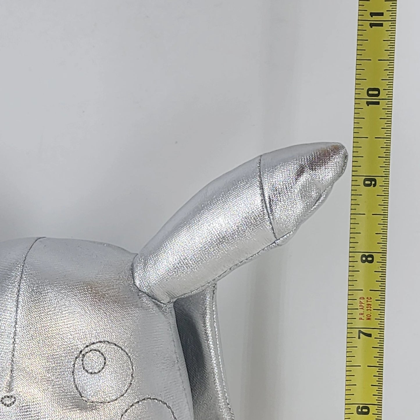 Silver Pikachu Plush 8" Pokémon Celebration 25th Anniversary GameStop Excl NWT