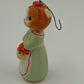 2 Hallmark Keepsake 1989 Christmas Ornaments CHRISTMAS KITTY Cinnamon Bear Vtg