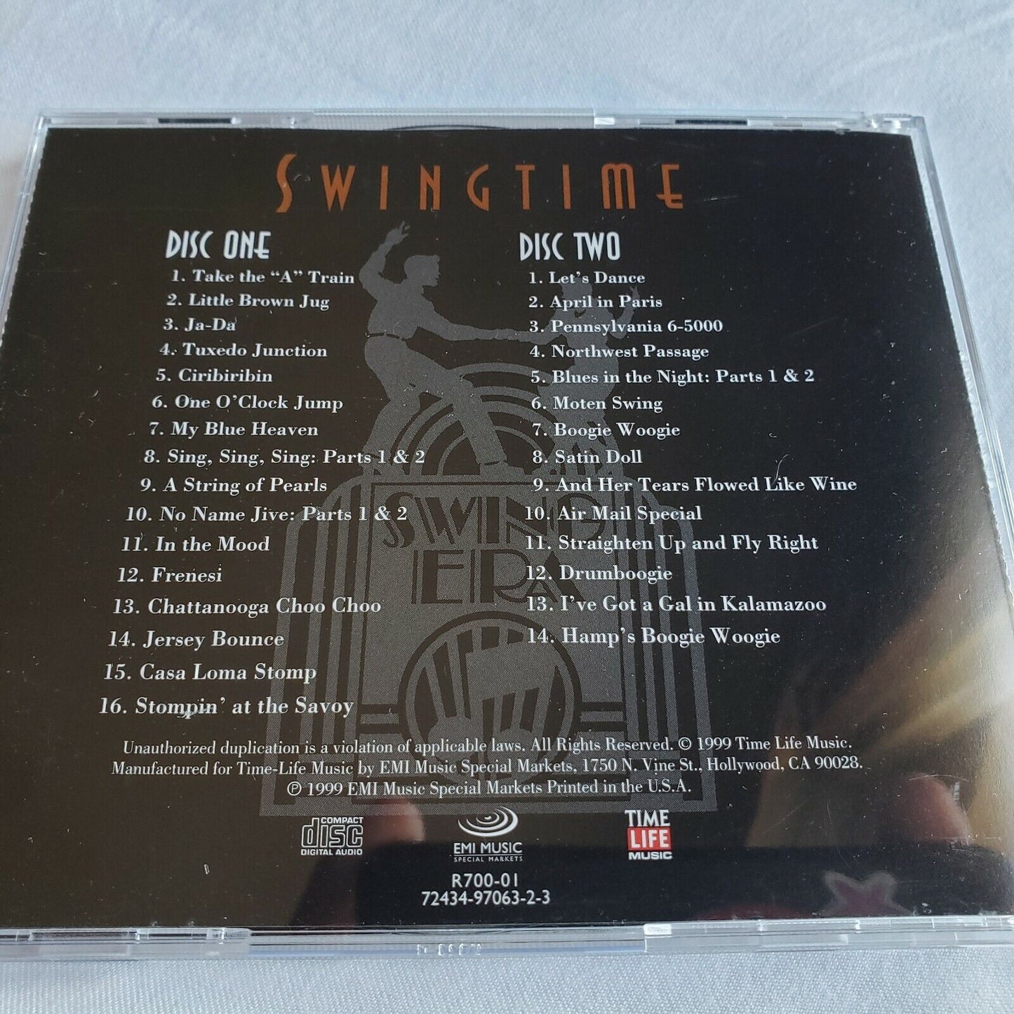 Swing Era Swingtime Compilation 2 CDs 1999 Big Band Jazz Swing Benny Goodman