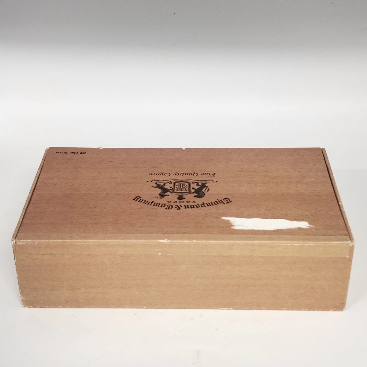 Thompson & Company Tampa Burma Cheroots Fine Cigar Box 150 Cigars Vintage