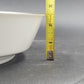 Noritake Cumberland Oval Vegetable Bowl 9.75" White Flowers Platinum Trim Japan